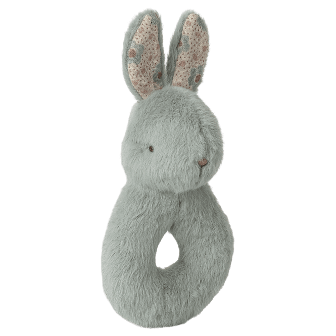 Hovedbilde Rabbit rattle -Mint.