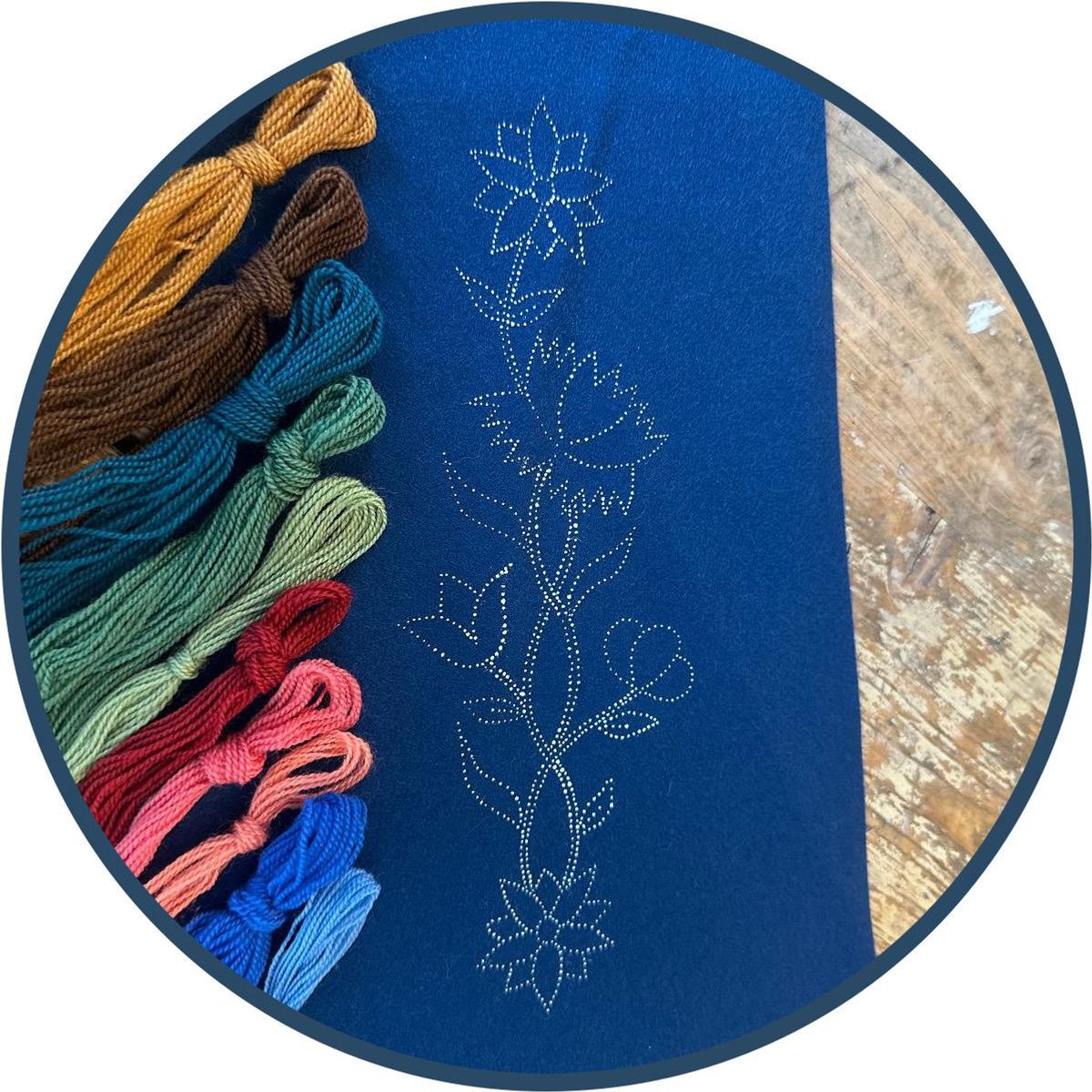 Slips materialpakke, Nordlandsbunad.