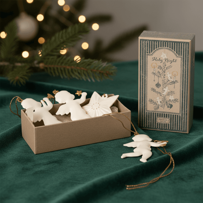 Hovedbilde Metal ornament set, Holy Night.