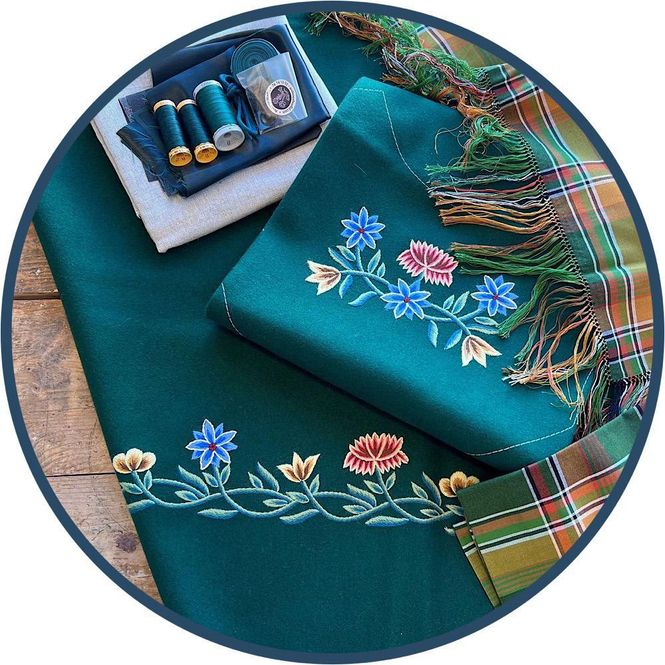 Hovedbilde Komplett brodert pakke