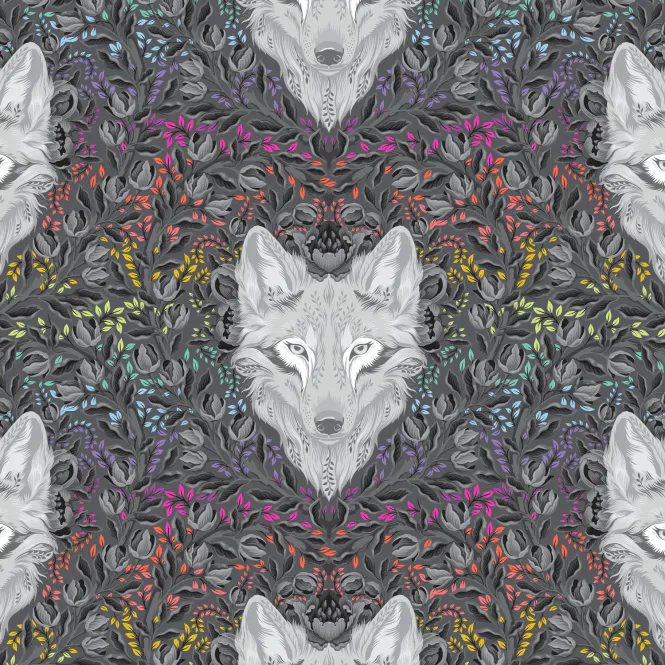 Hovedbilde Graywork -Wolf of pink street. Charcoal gray