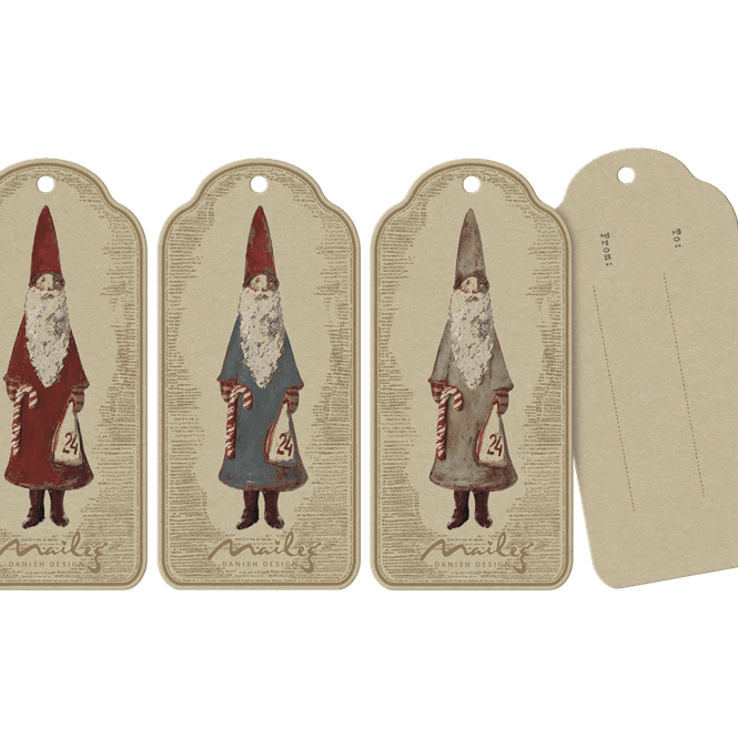 Hovedbilde Gift tags, Nicolaus. 12stk.